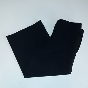 Black capri dress pants